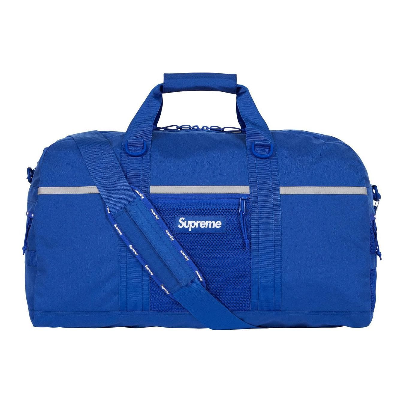 Supreme Нейлоновая дорожная сумка унисекс синего цвета - изображение 2