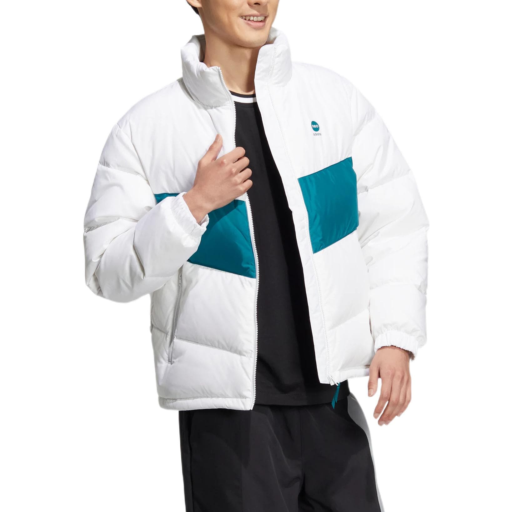 Зимняя куртка adidas neo Logo - изображение 4