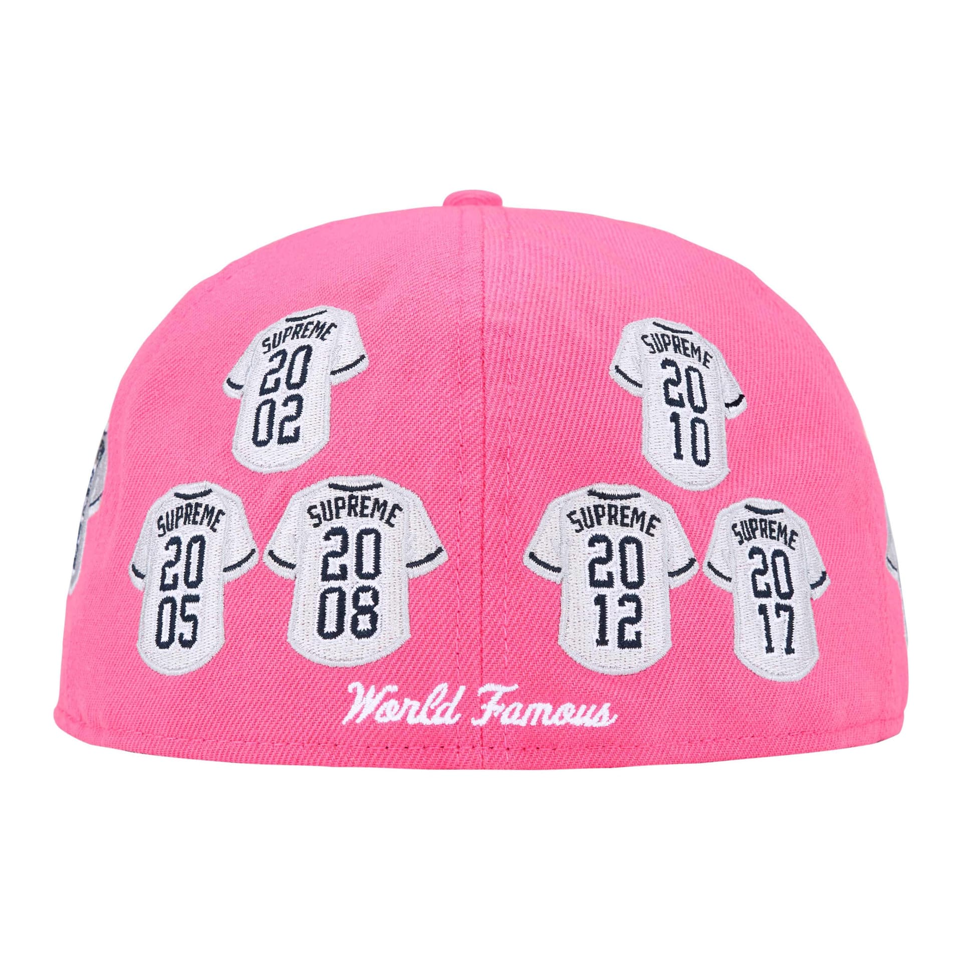 Кепка Supreme X New Era Кепки Унисекс Розовые - изображение 2