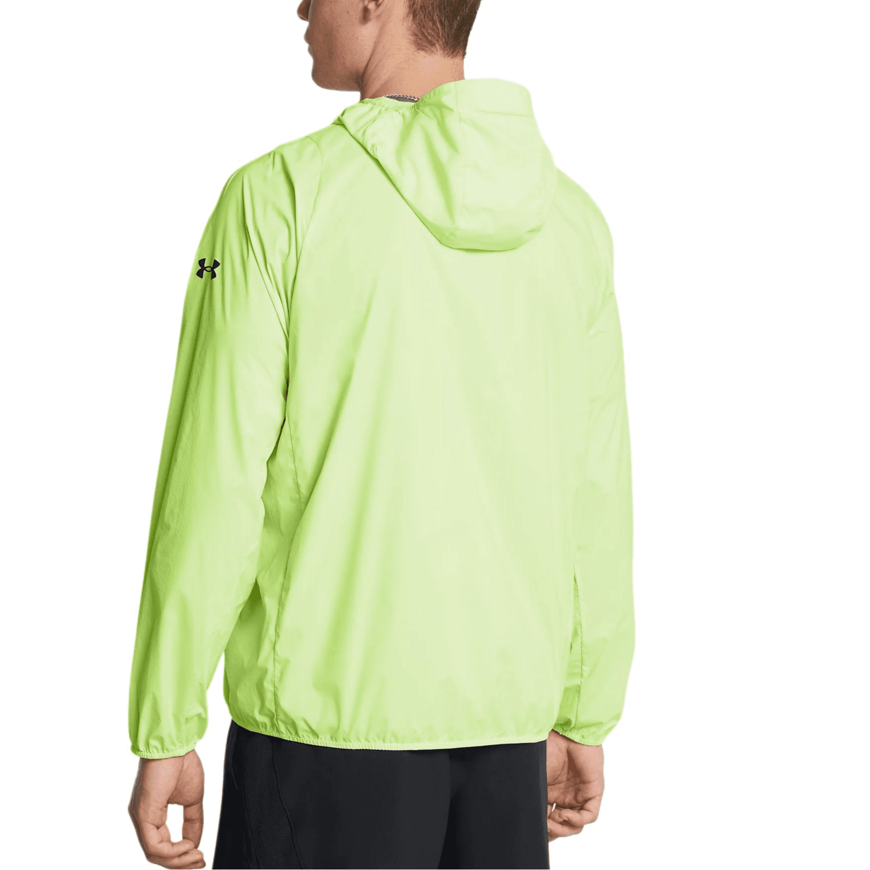 Куртка Куртка мужская Under Armour Phantom Windbreaker светло-зеленый цвет травы - изображение 4