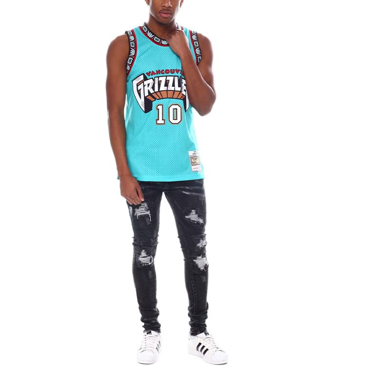 Баскетбольная майка Mitchell & Ness NBA Grizzlies 98-99 Away Jersey - изображение 3
