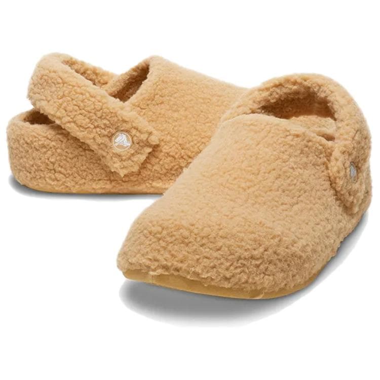 Тапочки Crocs Повседневная обувь Женская Пшенично-золотой - изображение 4