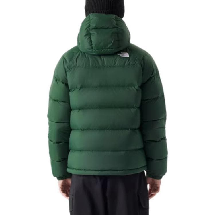 Зимняя куртка The North Face Hooded Down Jacket Green - изображение 3