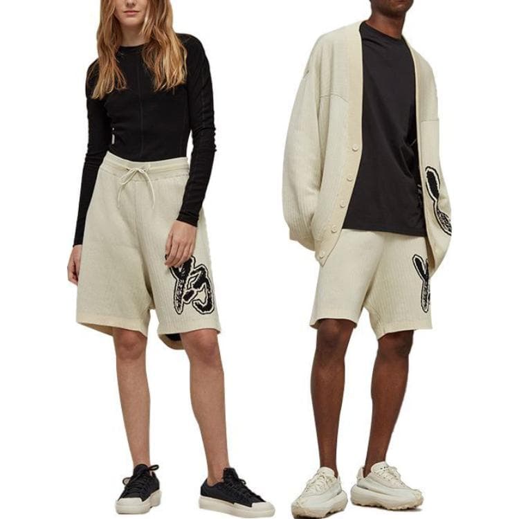 Шорты Y-3 Logo Shorts White - изображение 2