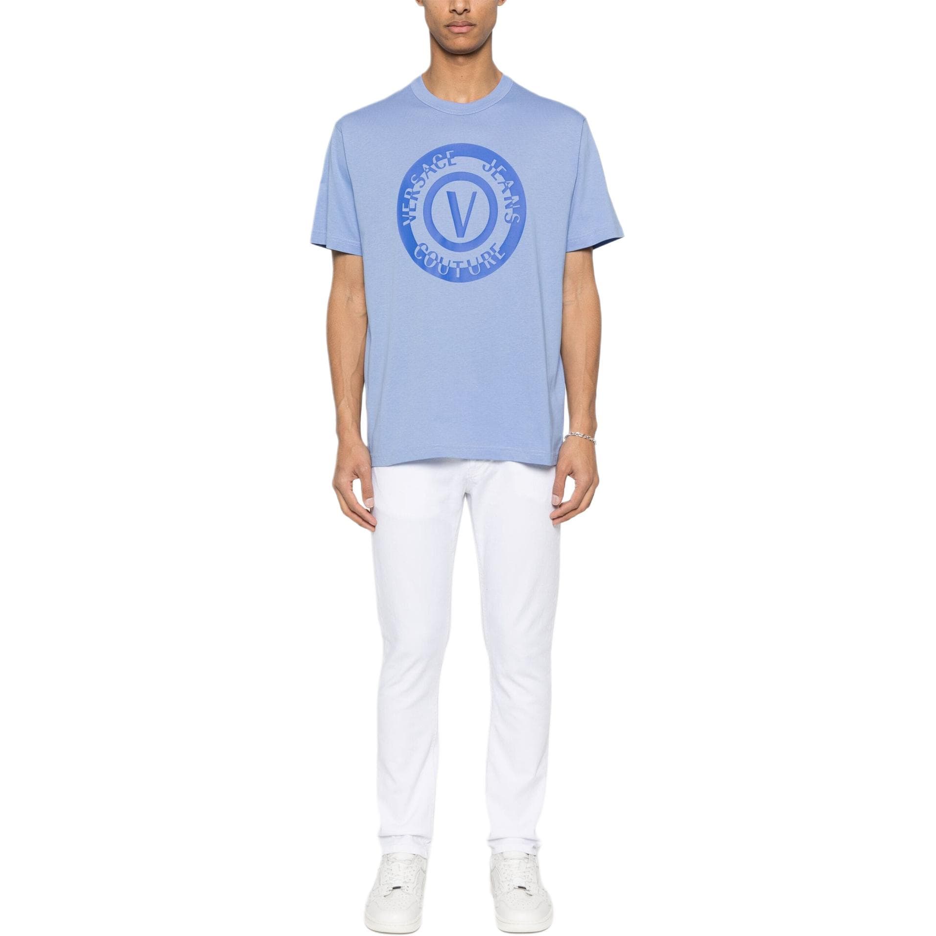 Футболка VERSACE JEANS COUTURE Logo SS24T - изображение 2