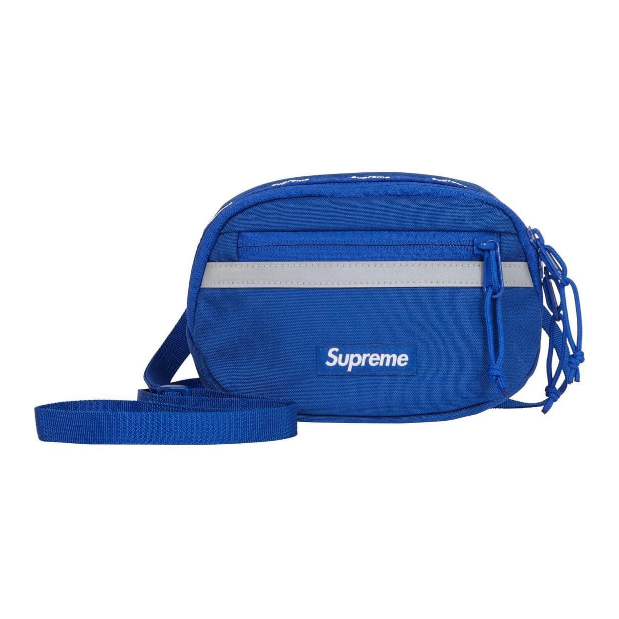 Сумка через плечо Supreme Нейлоновая Сумка через плечо Мини-версия Унисекс Синяя - изображение 1