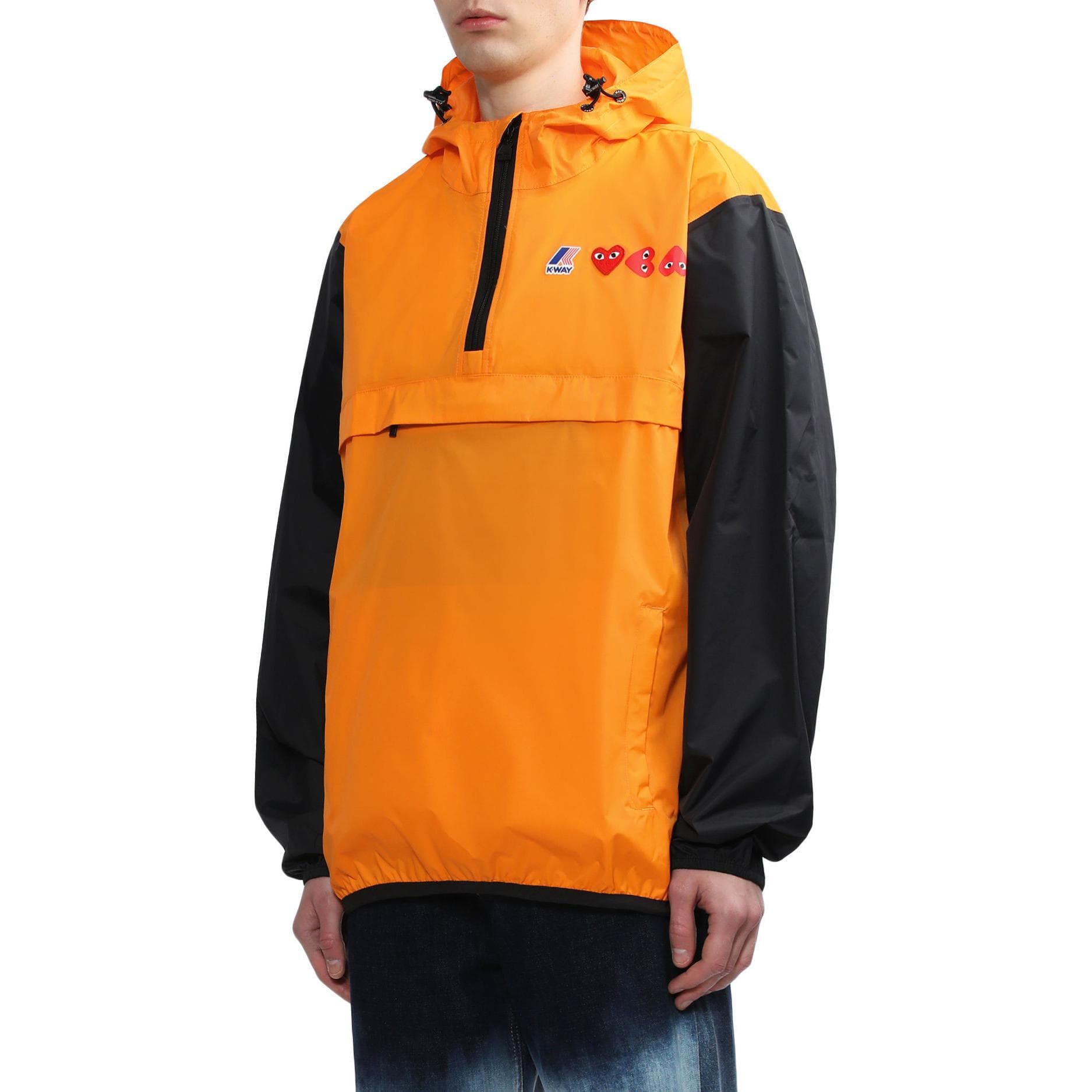 Демисезонная куртка CDG Play K-Way - изображение 8
