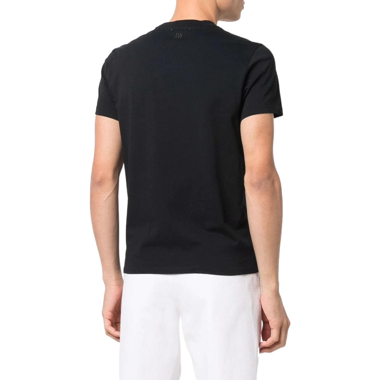 Футболка AMIPARIS Heart Logo T-Shirt Black - изображение 2