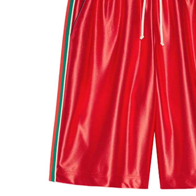 Шорты Gucci SS21 Striped Knit Shorts - изображение 6