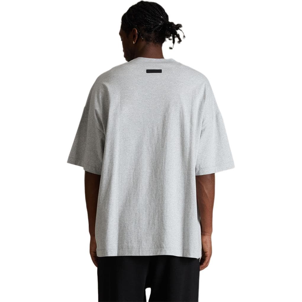 Футболка Fear of God Essentials SS24 drop2 Crewneck T-Shirt T Light Heather Grey - изображение 5