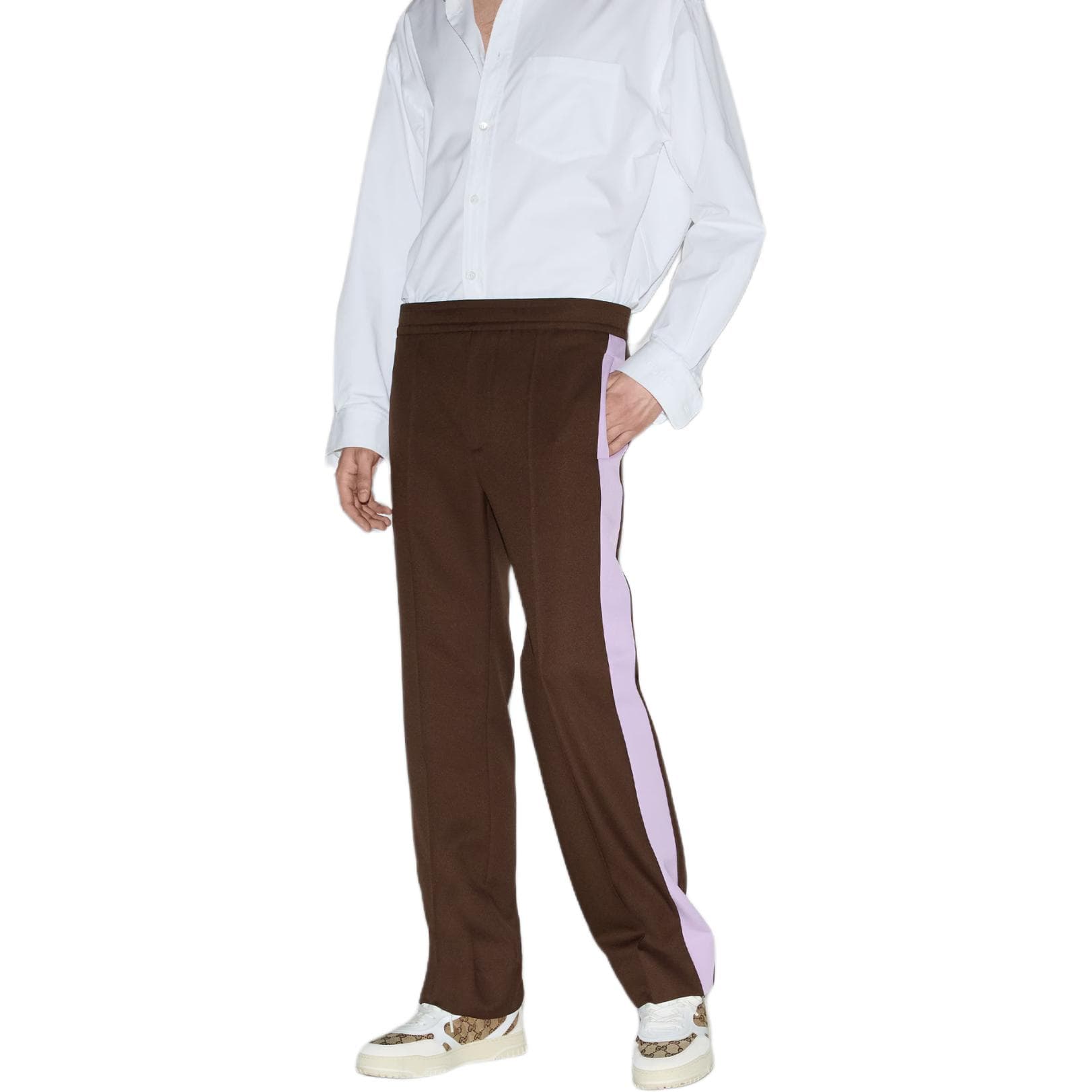 Штаны GUCCI Smooth Twill Fabric Pants - изображение 3