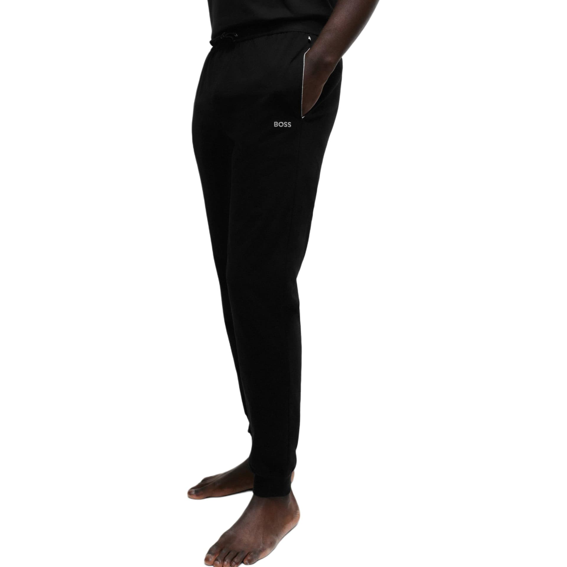 Штаны HUGO BOSS Stretch-Cotton Tracksuit Bottoms With Logo Detail - изображение 5