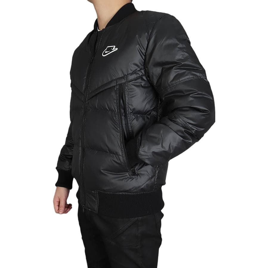 Зимняя куртка Nike Sportswear Down-fill Windrunner Black - изображение 7