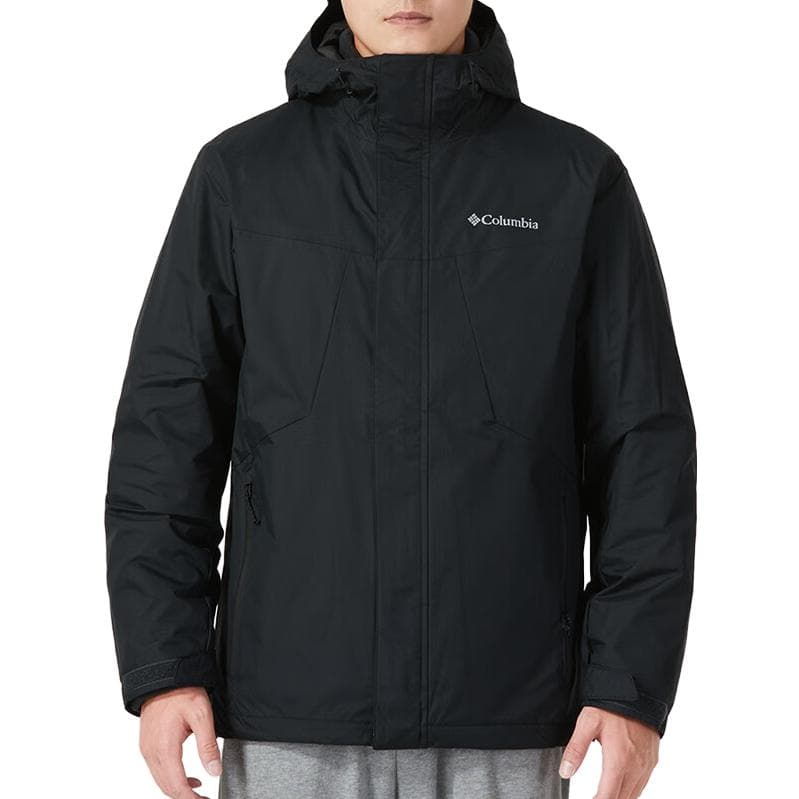 Демисезонная куртка Columbia 3-in-1 Fleece Jacket Black - изображение 3