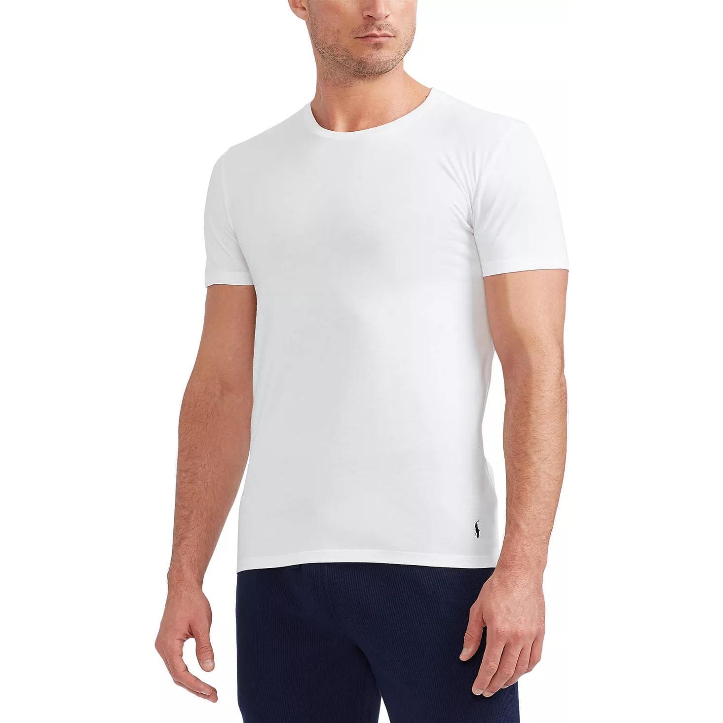 Футболка Polo Ralph Lauren SS23 T-Shirt Мужской 3 Пачка Белый - изображение 3