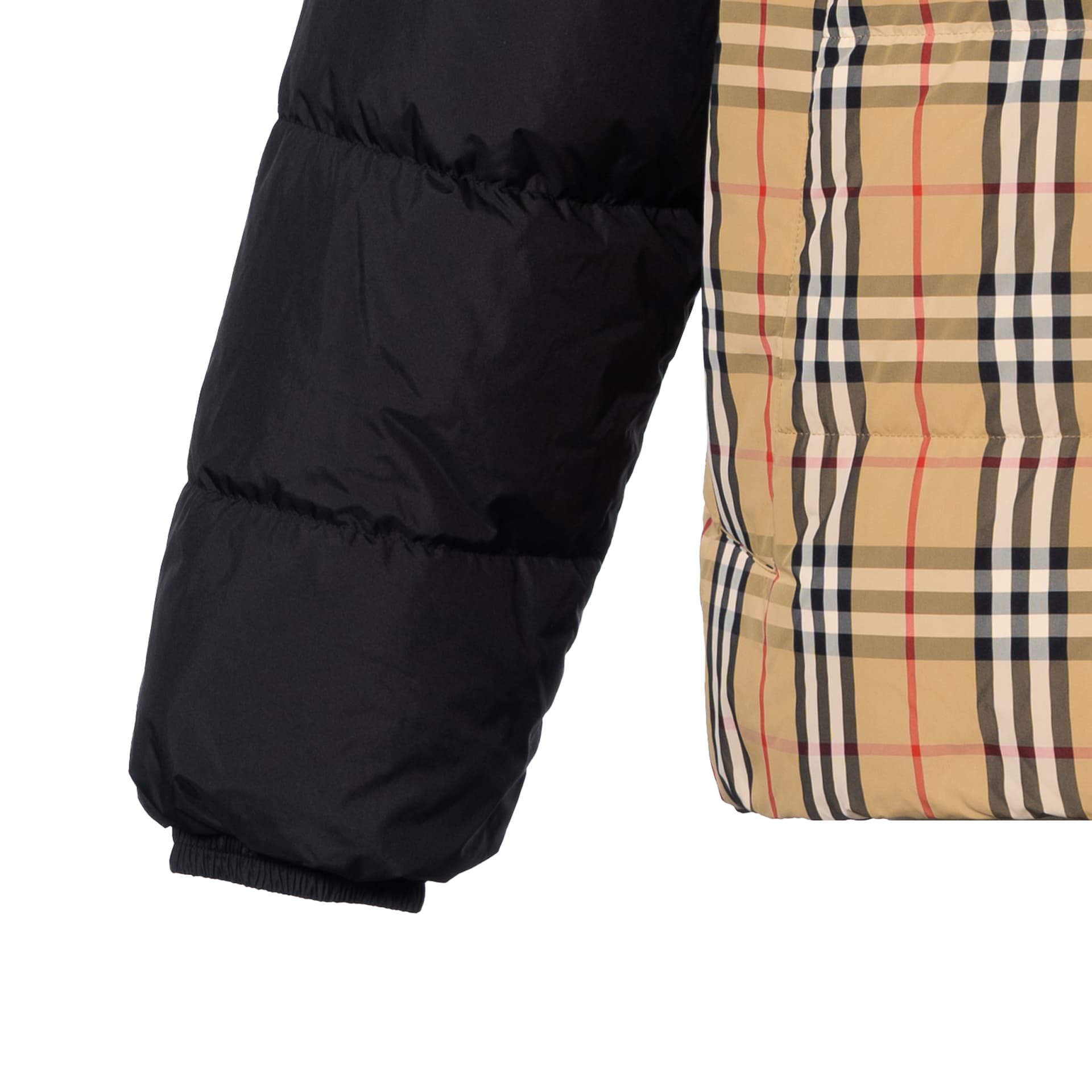 Зимняя куртка Burberry Puffer Jacket Black - изображение 7
