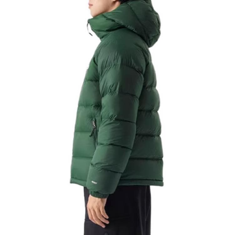 Зимняя куртка The North Face Hooded Down Jacket Green - изображение 4