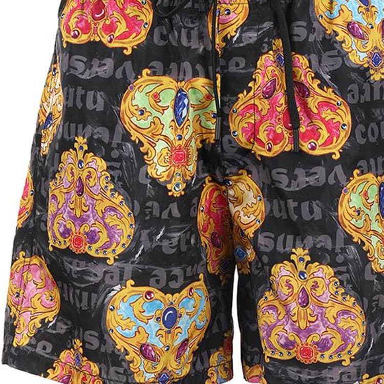 Шорты Versace Jeans Couture SS24 Black Shorts - изображение 7