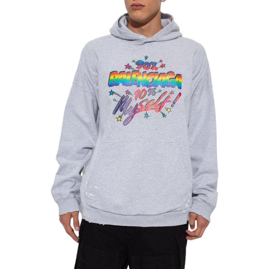Худи Balenciaga FW22 Logo - изображение 3