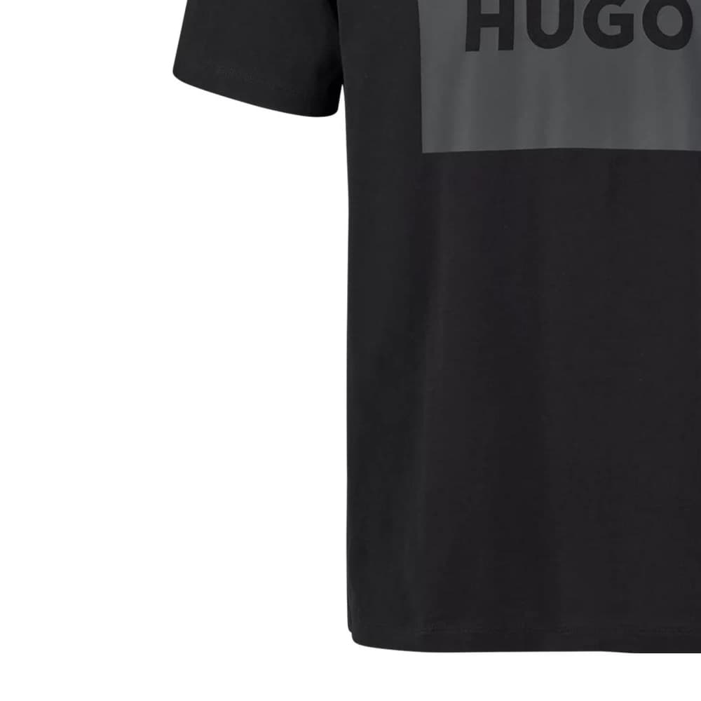Футболка Hugo Boss Мужские Черные Рубашки - изображение 5