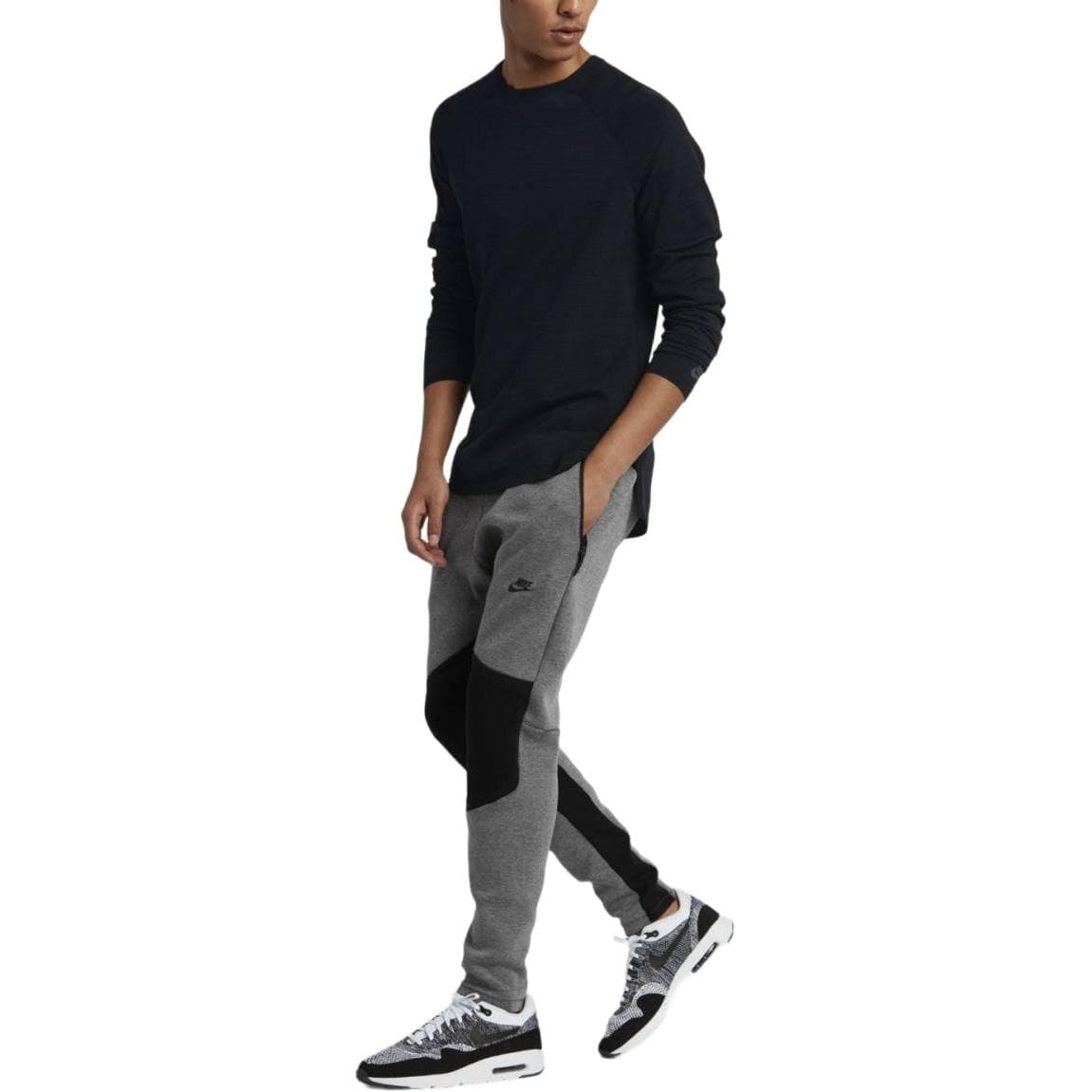 Кофта Nike Черные Мужские Свитера - изображение 4
