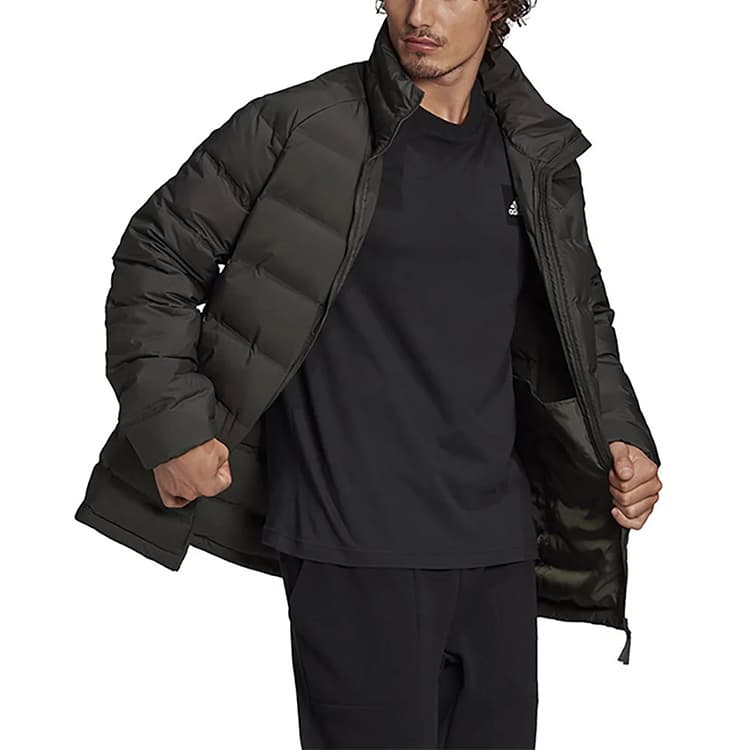 Зимняя куртка adidas Helionic Mid J - изображение 4
