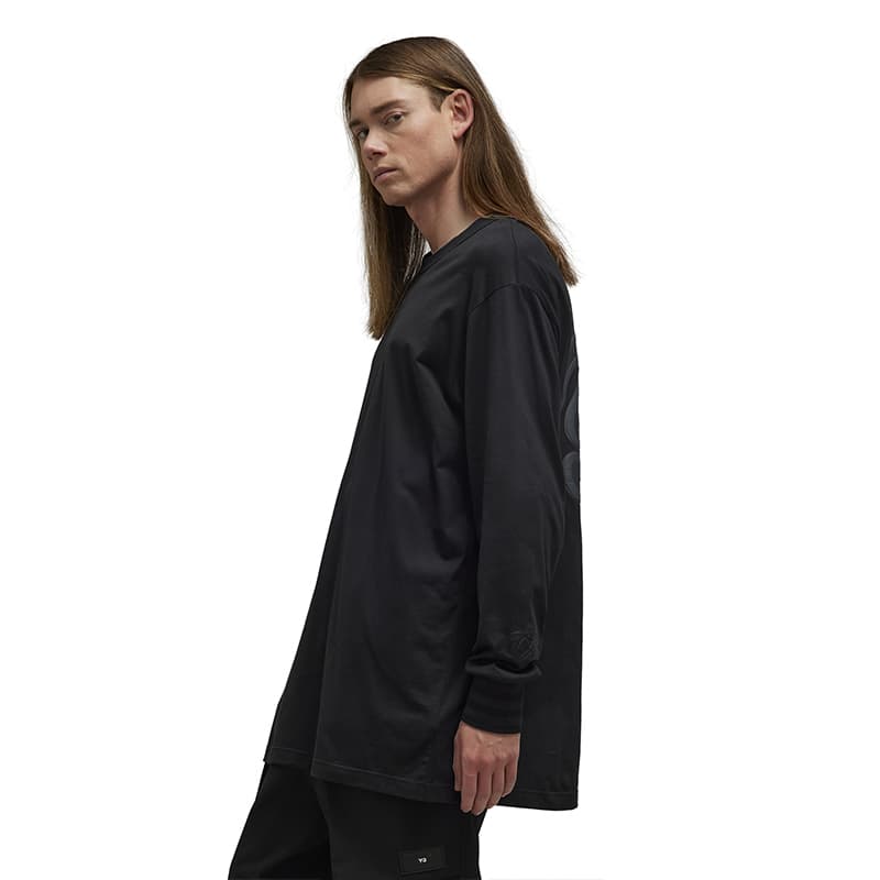 Футболка Y-3 GFX LS TEE LogoT - изображение 4