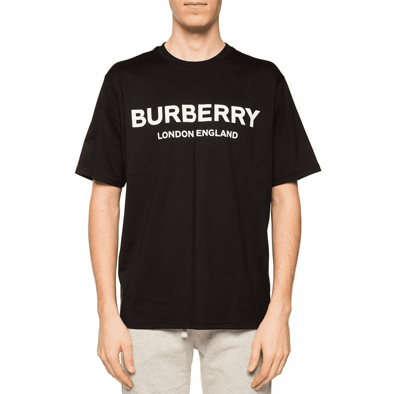 Футболка Burberry Logo T-Shirt Black - изображение 4