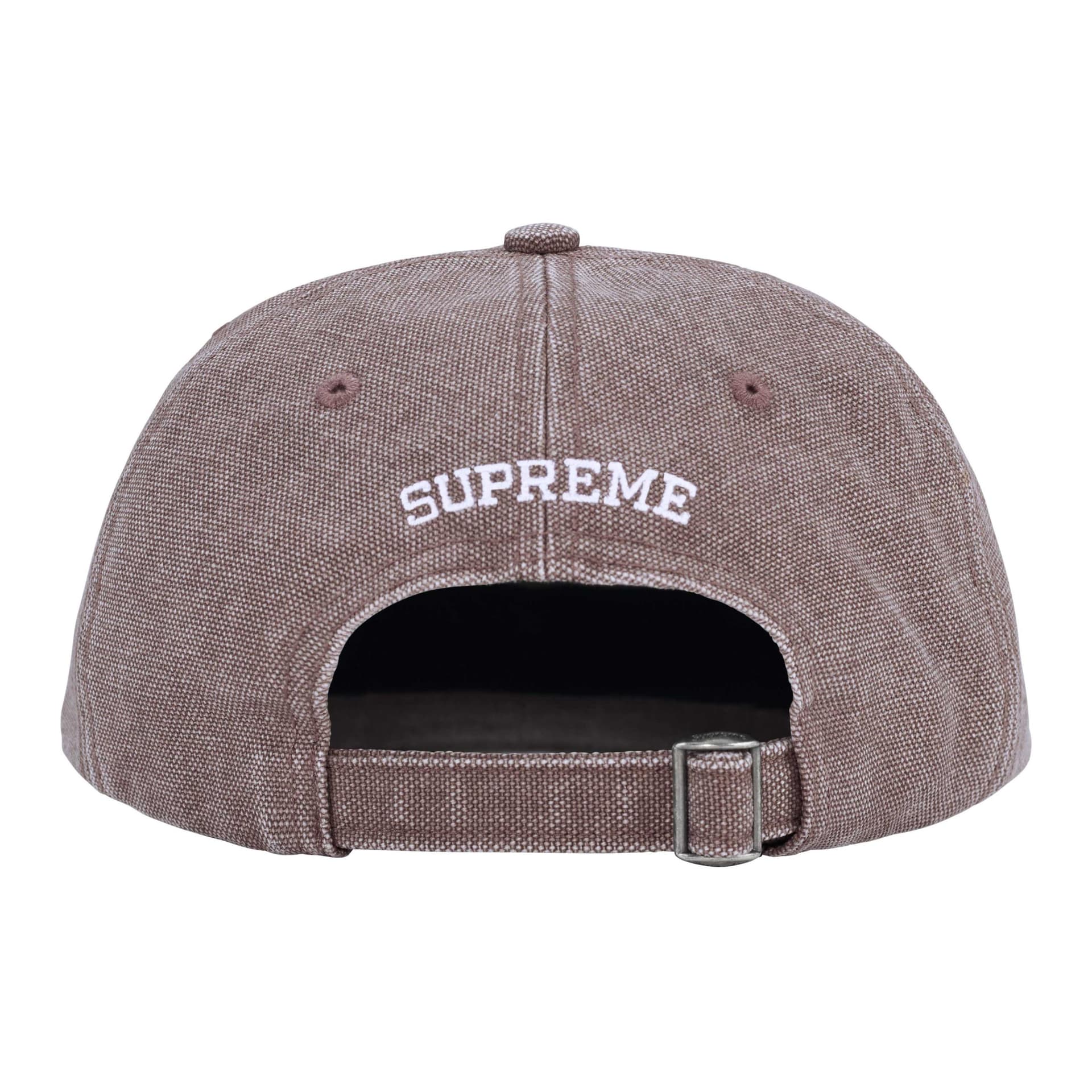 Кепка Supreme Чистый Хлопковый Холст Кепки Унисекс Умбра - изображение 2
