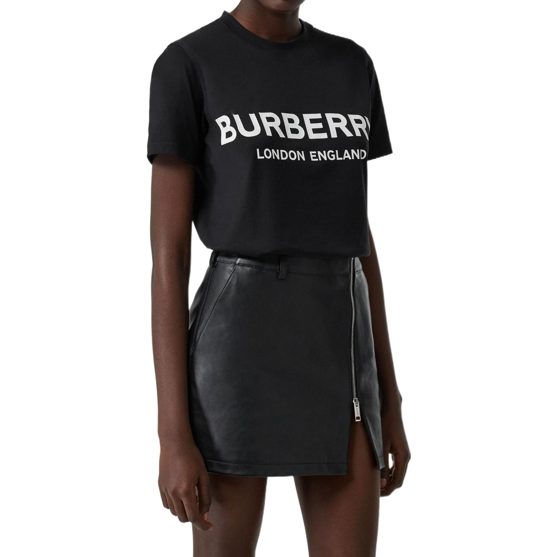 Футболка Burberry Logo T-Shirt Black - изображение 7