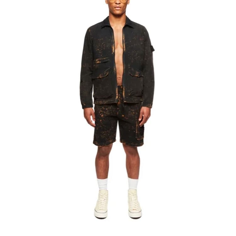Куртка Stone Island SS22 Black Jacket - изображение 3