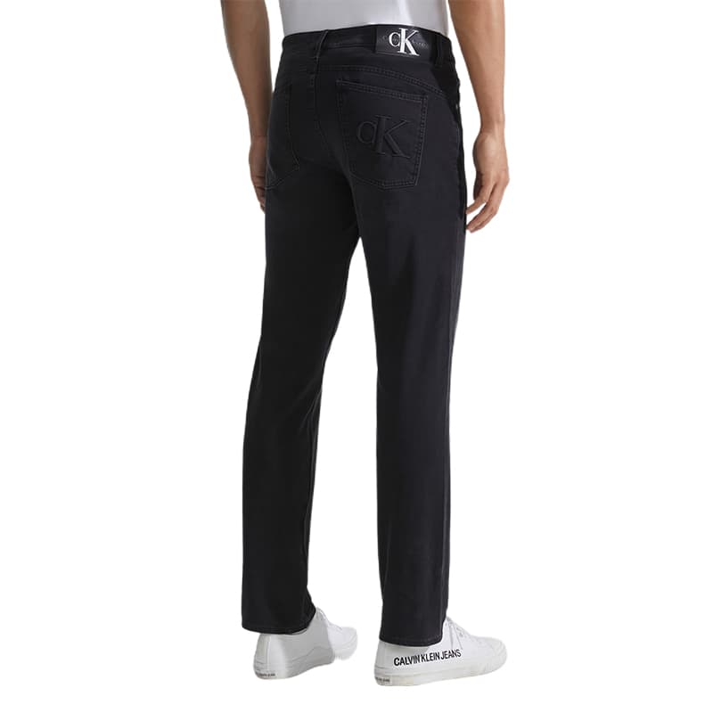 Штаны Calvin Klein Джинсы Мужские Деним Черный - изображение 4