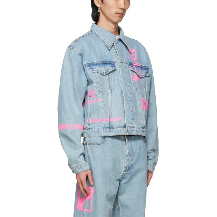 Джинсовая куртка WE11DONE Denim Jacket - изображение 3