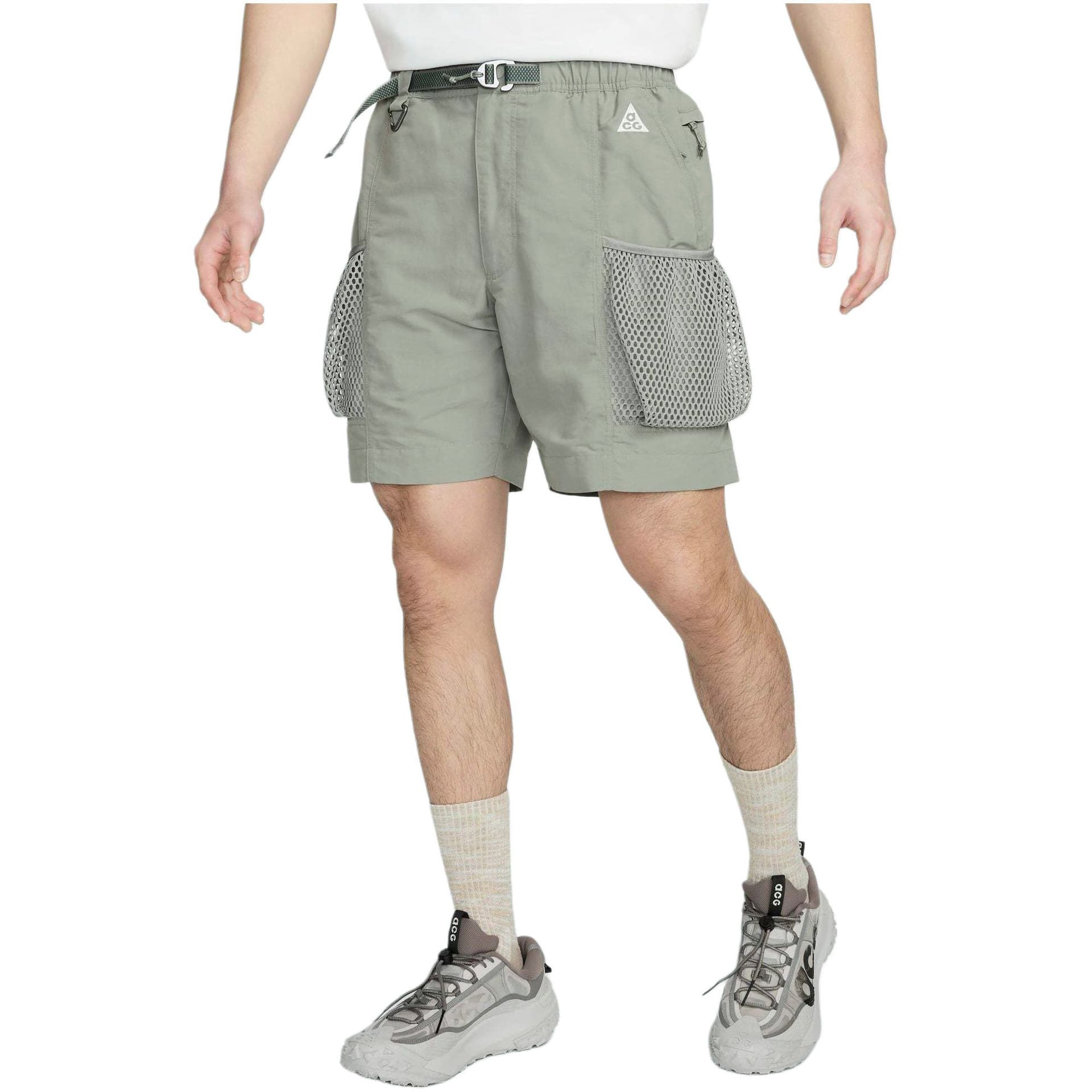 Шорты Nike ACG Shorts Grey Green - изображение 4