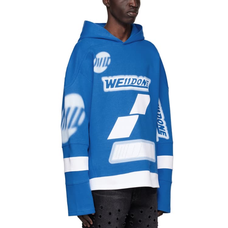 Худи WE11DONE SS22 Logo - изображение 3