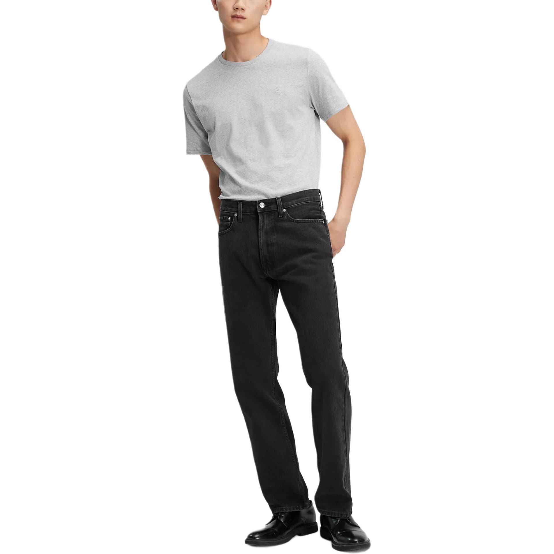 Футболка Calvin Klein T-рубашка мужская серая - изображение 2