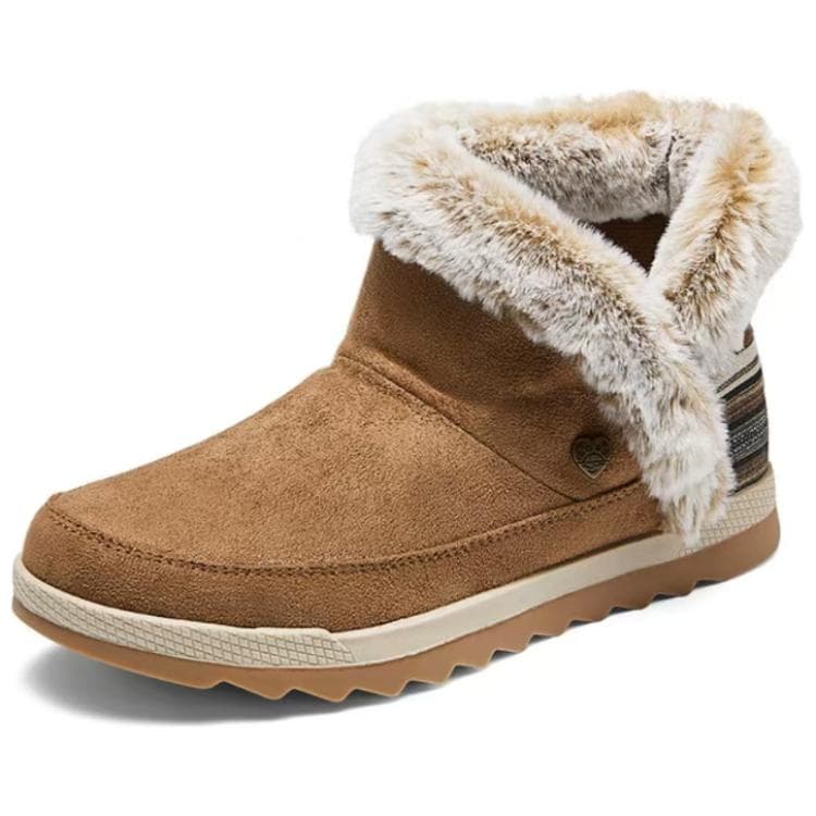 Ботинки зимние Skechers Bob's Удобные Короткие Снежные Ботинки Женские Каштановые - изображение 3