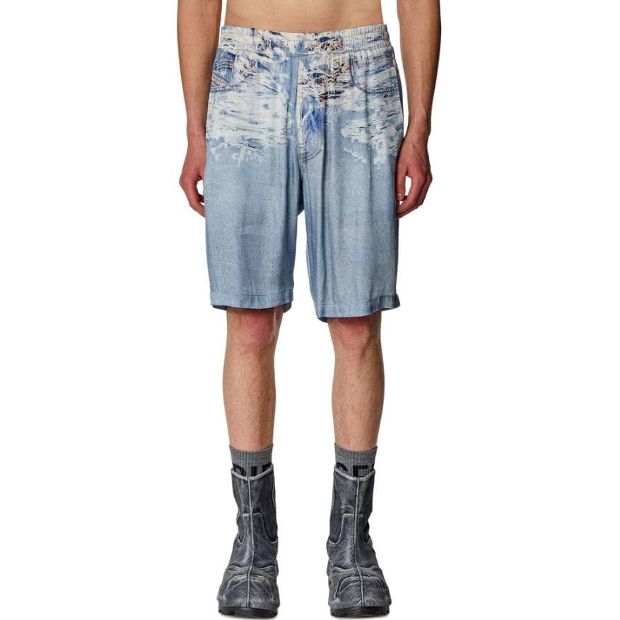 Джинсовые шорты DIESEL SS24 - изображение 2