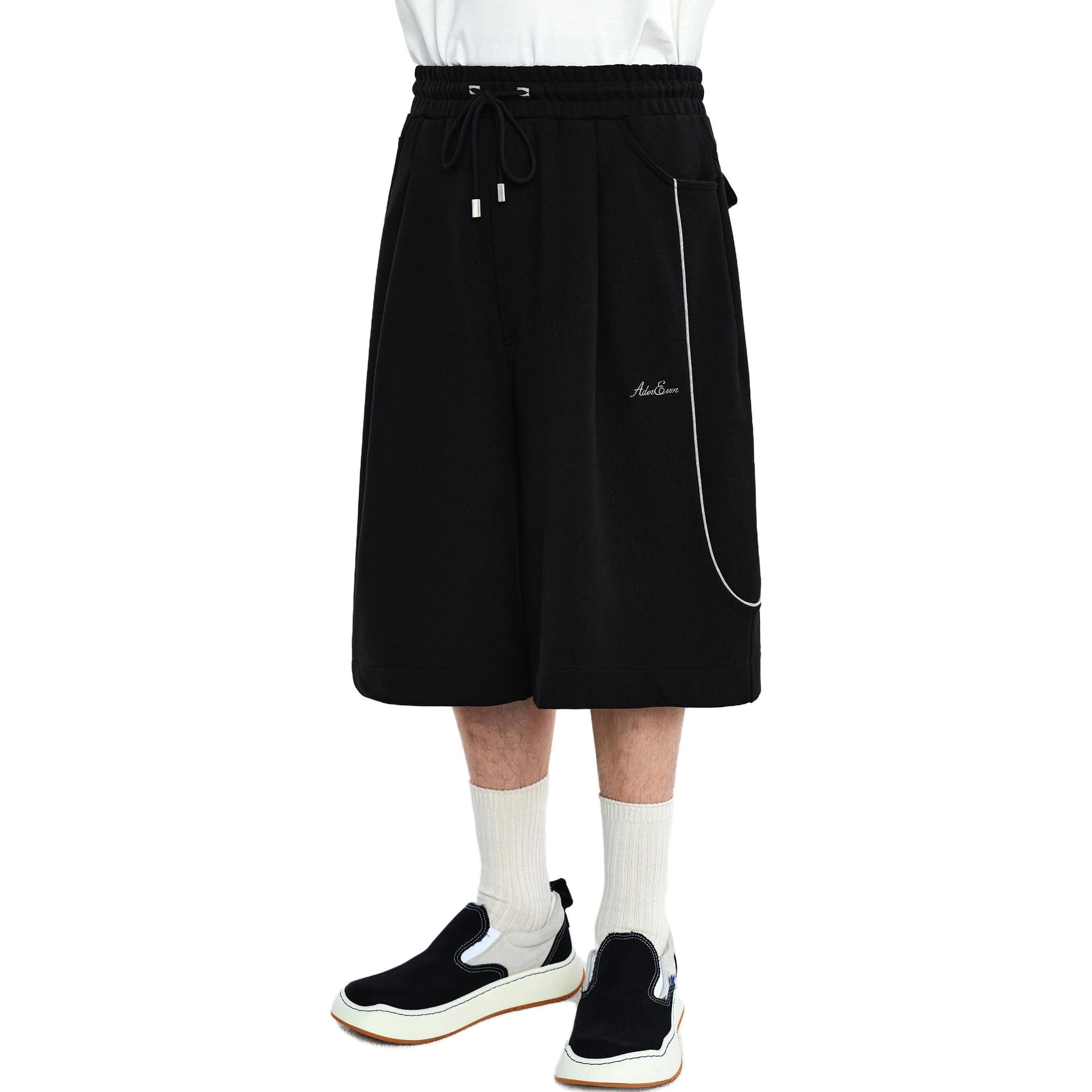 Шорты ADER ERROR SS23 Through Editism Logo - изображение 5