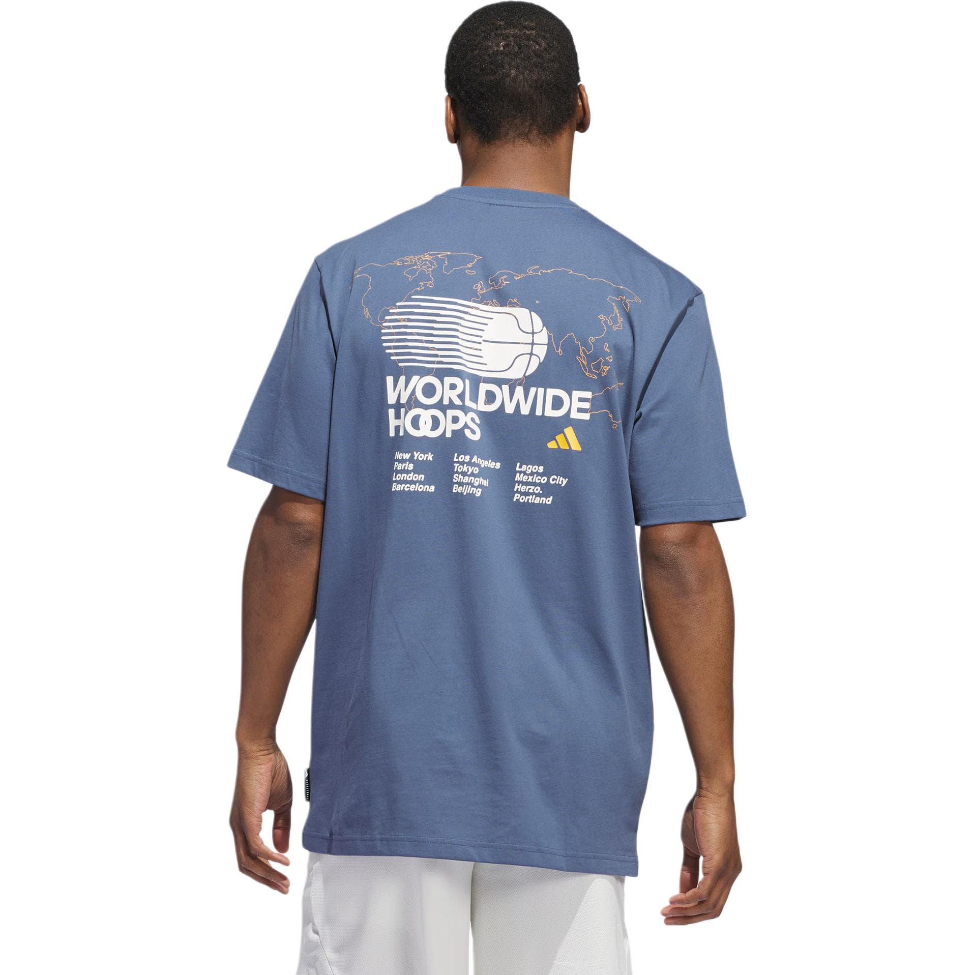 Футболка adidas WORLDWIDE HOOPS CITY T - изображение 3