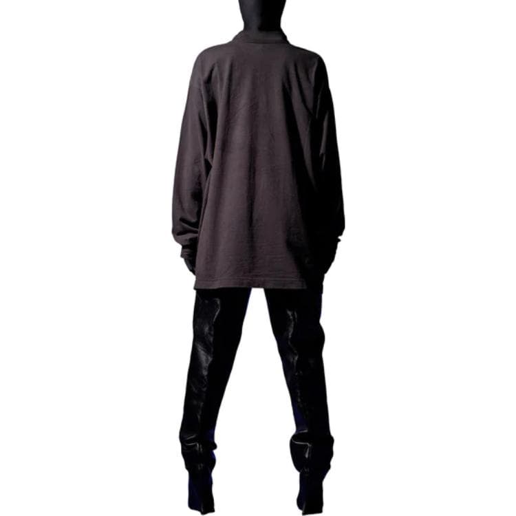 Кофта YEEZY x Gap x Balenciaga Black Long Sleeve Tee - изображение 8