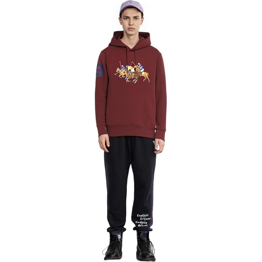 Худи Polo Ralph Lauren Hoodie Burgundy - изображение 8