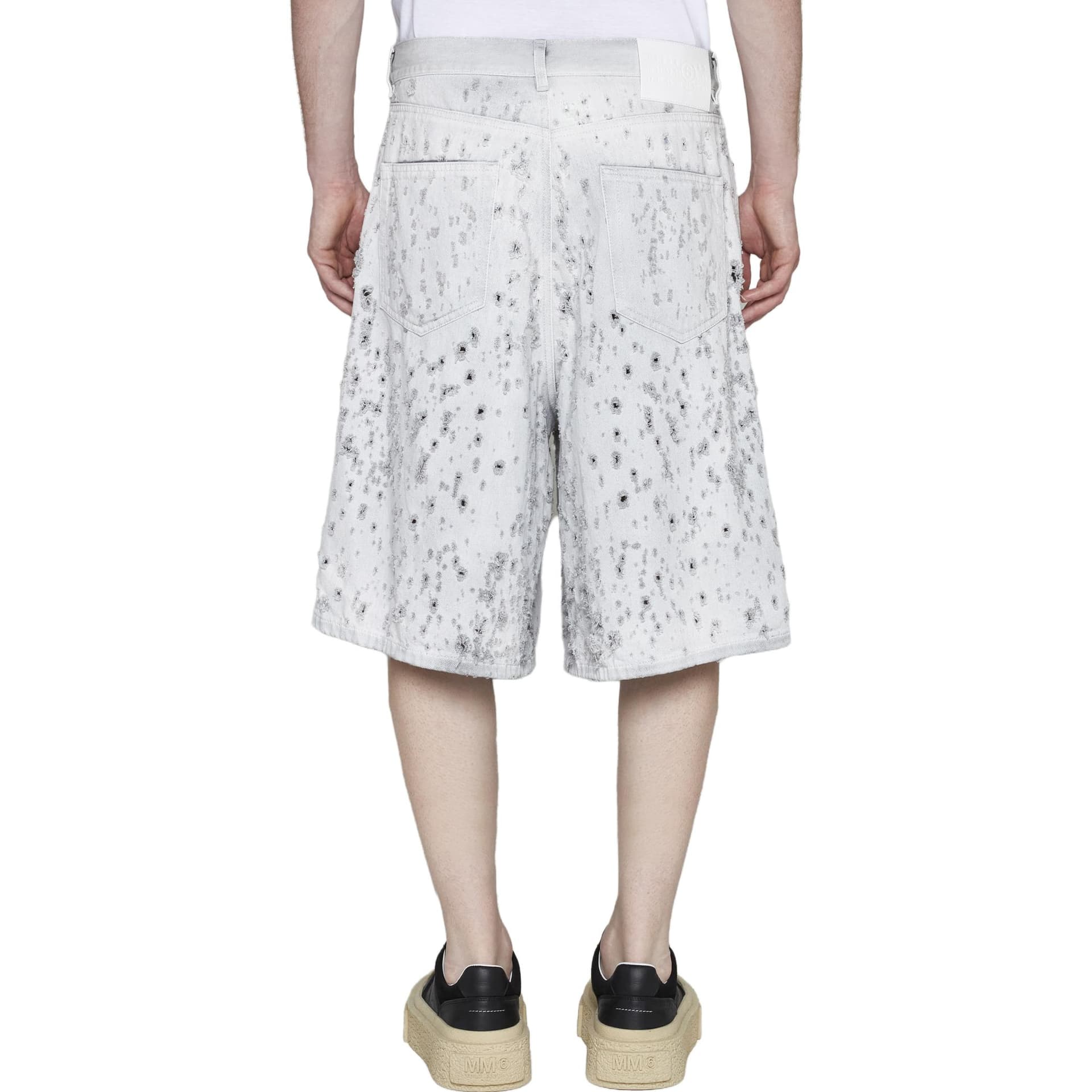 Джинсовые шорты MM6 Maison Margiela - изображение 3