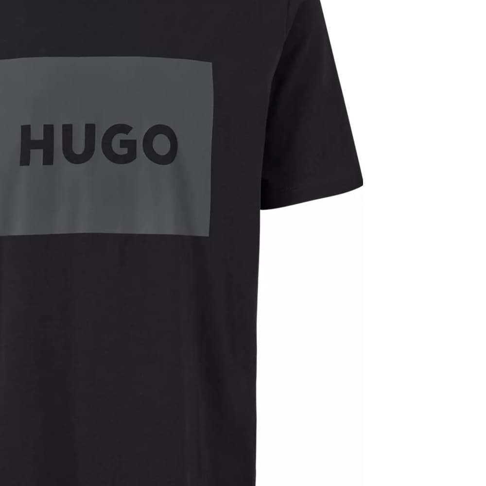 Футболка Hugo Boss Мужские Черные Рубашки - изображение 6