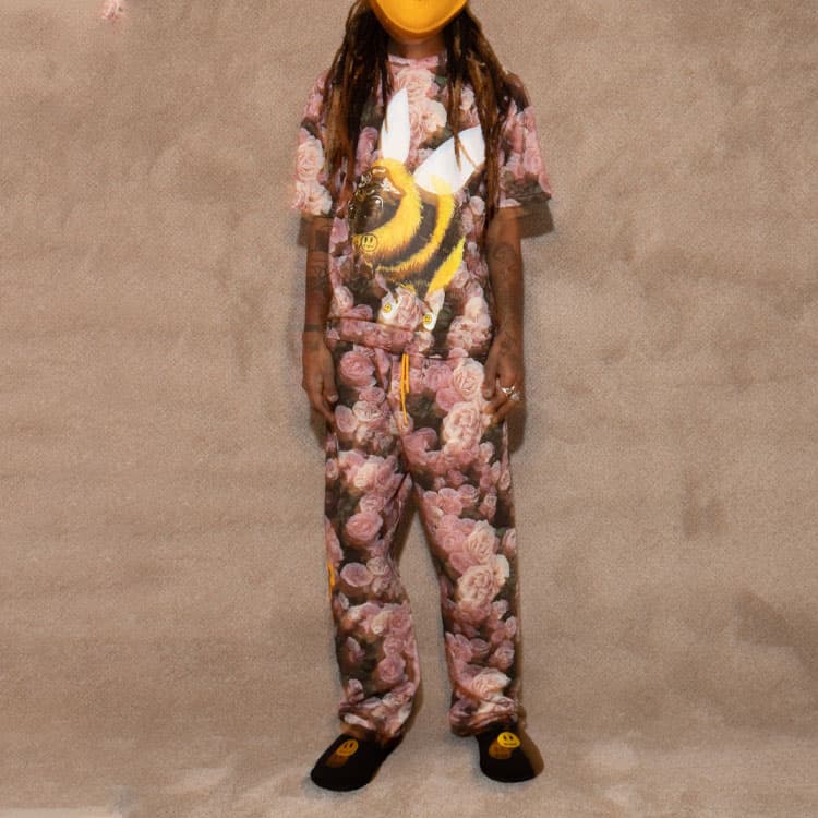 Футболка Drew House SS22 bizzy-ss-tee-roses T - изображение 4