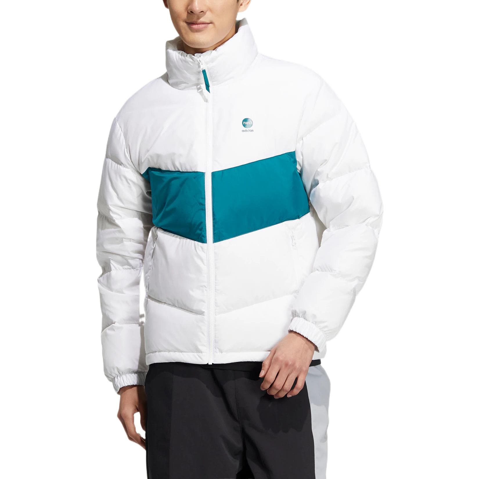 Зимняя куртка adidas neo Logo - изображение 2