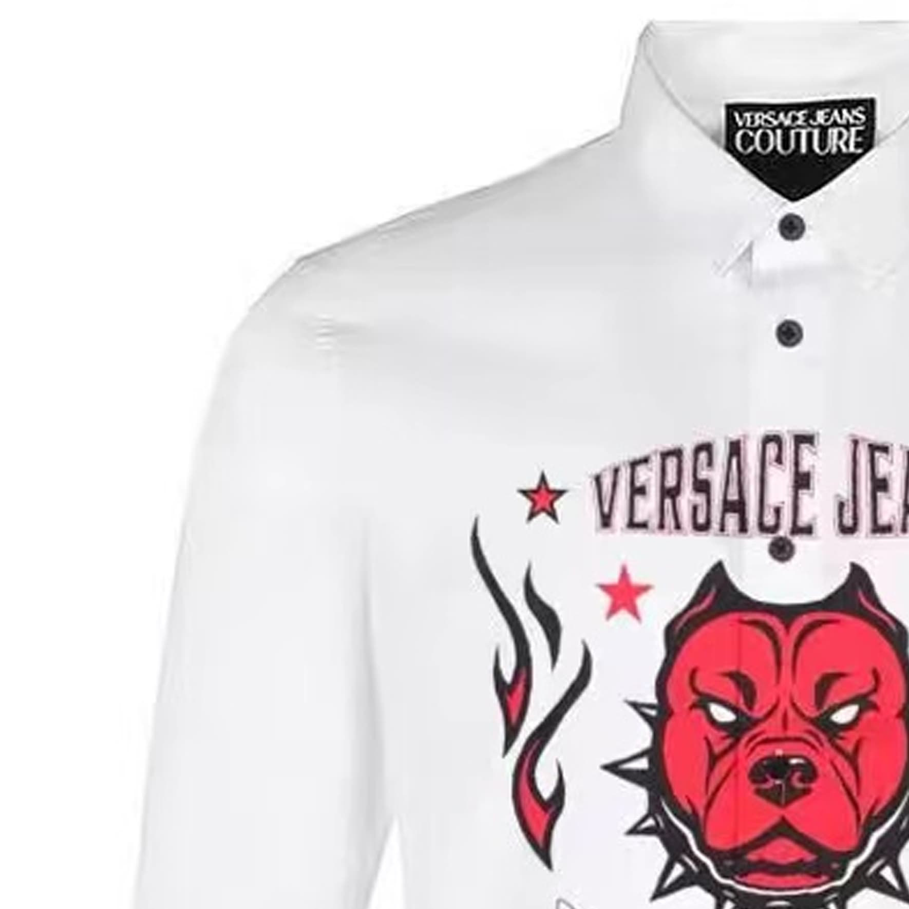 Рубашка VERSACE JEANS COUTURE FW23 Logo - изображение 3