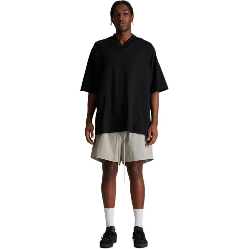 Футболка Fear of God Essentials SS24 drop2 V-Neck Tshirt VT Jet Black - изображение 3