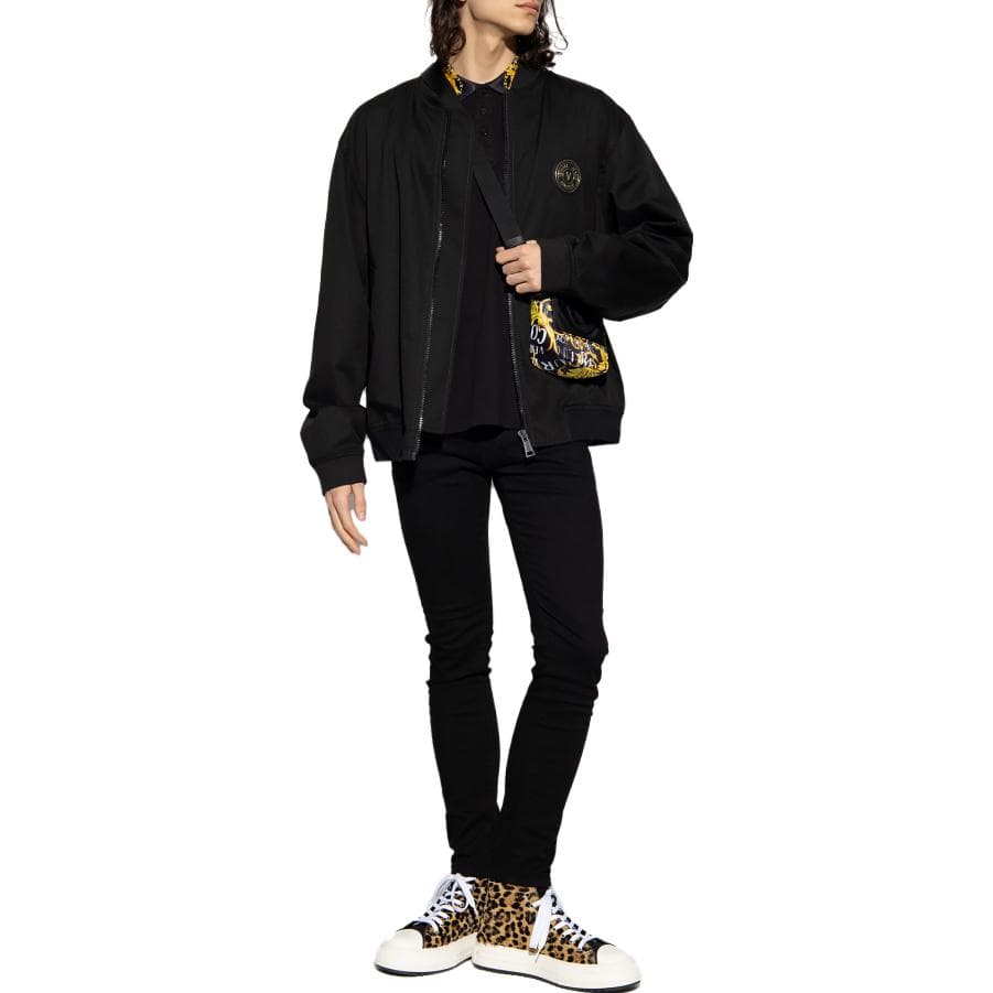 Поло Versace Jeans Couture SS23 Polo Shirt Black - изображение 2