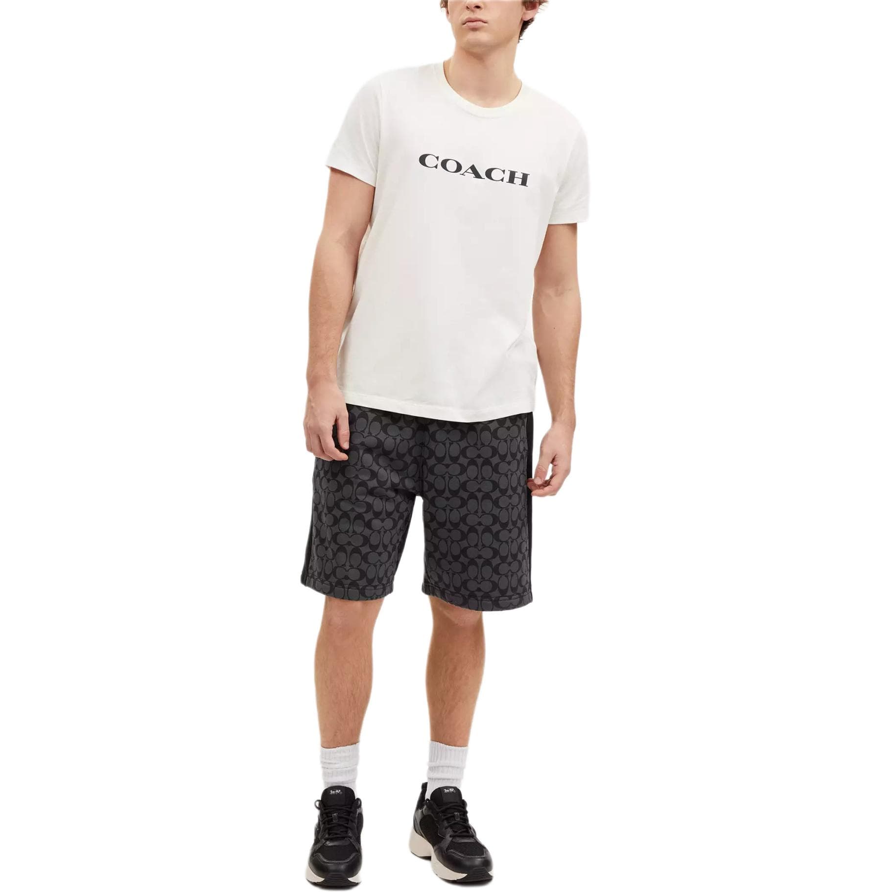 Шорты COACH Signature Shorts Logo - изображение 2